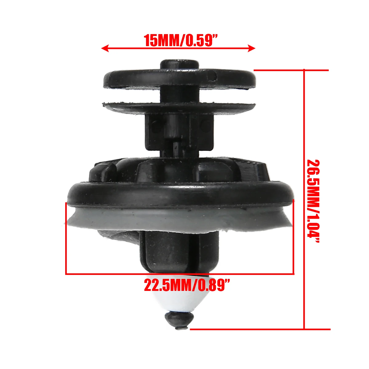 For Audi A4 A6 A8 Q5 RS4 RS6 10pcs/set Plastic Car Interior Door Card Panel Trim Clips Car Styling Accessories