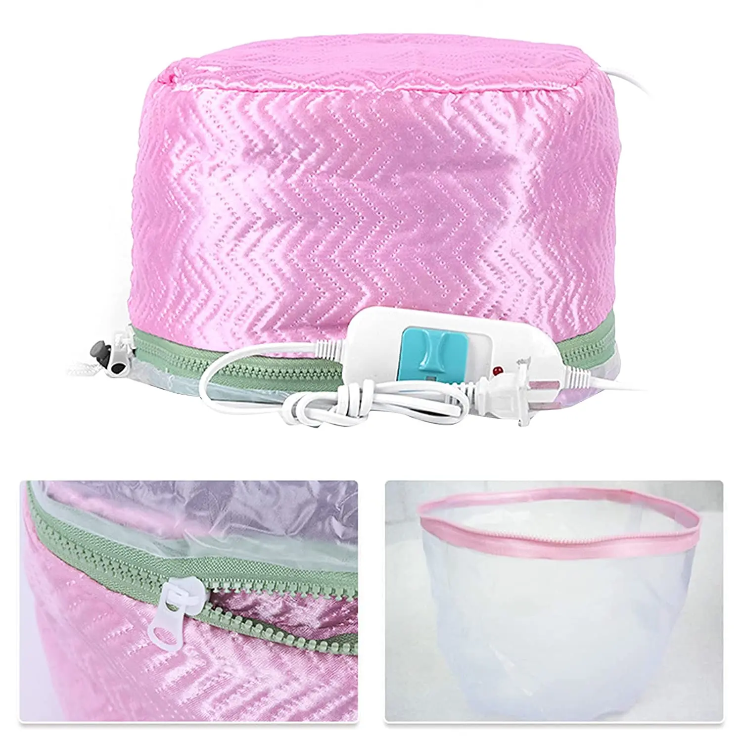 Adjustable Hair Steamer Cap Electric Hair Cap Hair Thermal Treatment