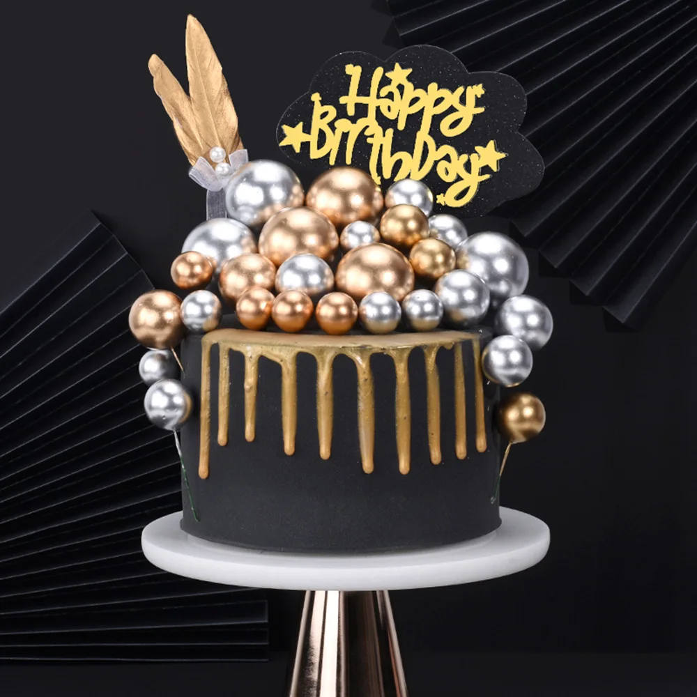 5pcs/lot líbezný zlato stříbro bál dort natě narozeniny pohár dort dekorace děťátko sprcha děti narozeniny večírek svatební laskavost zásoby