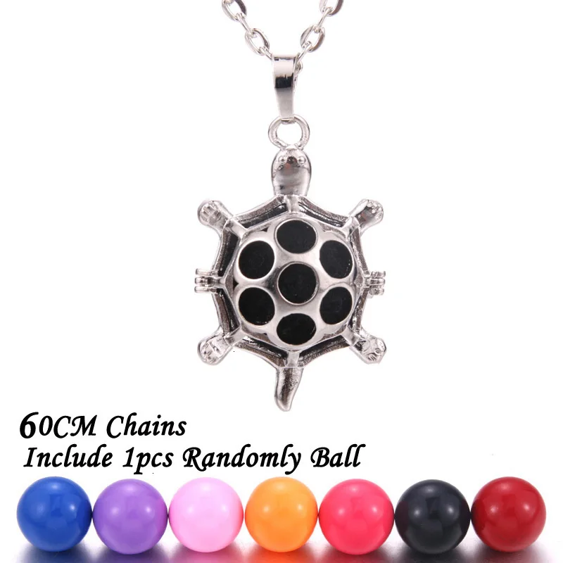 New Aromatherapy lockets Vintage silver Perfume Diffuser necklaces Aroma Essential Oils Pendant Necklace Pregnant woman necklace