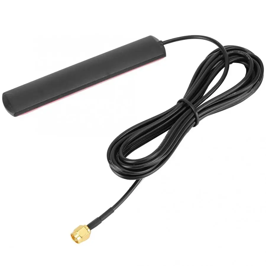 Antena de conexión Bluetooth WiFi, conector macho 5dB SMA, antena suave Flexible de alta ganancia de 2400-2500MHz para Router / IP/PC/cámara