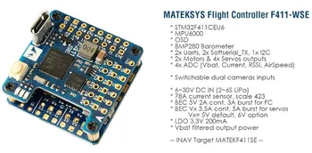 

Matek F411-WSE With OSD Racing Drone RC Plane FPV Flight Controller