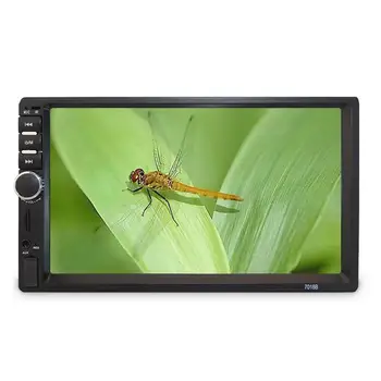 

Car Radio 7-inch Large Screen with Stereo Fm Radio Bluetooth Mp5 Player Rear View Camera 7018b