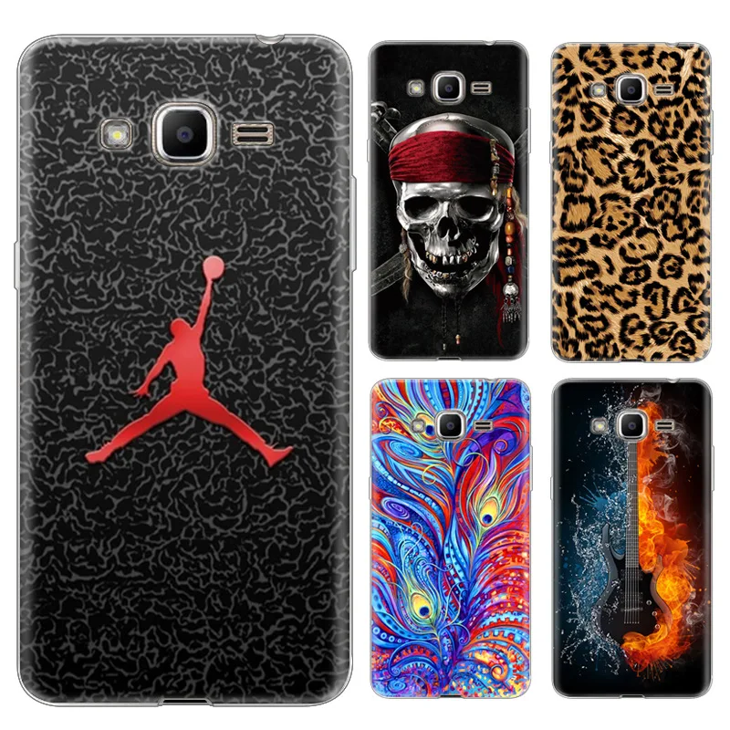 Чехол для Samsung Galaxy J2 J5 J7 Prime Funda trasera de silicona para cubierta TPU flor |