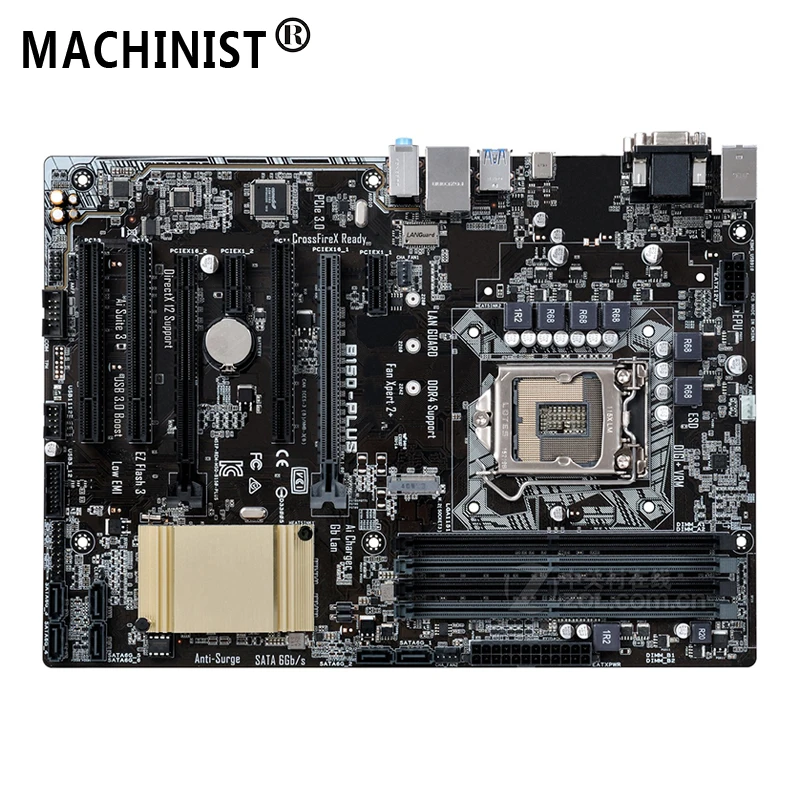 

For ASUS B150-PLUS Desktop motherboard Intel B150 LGA 1151 ATX DDR4 64GB SATA3.0 USB3.0 100% fully Tested Free shipping