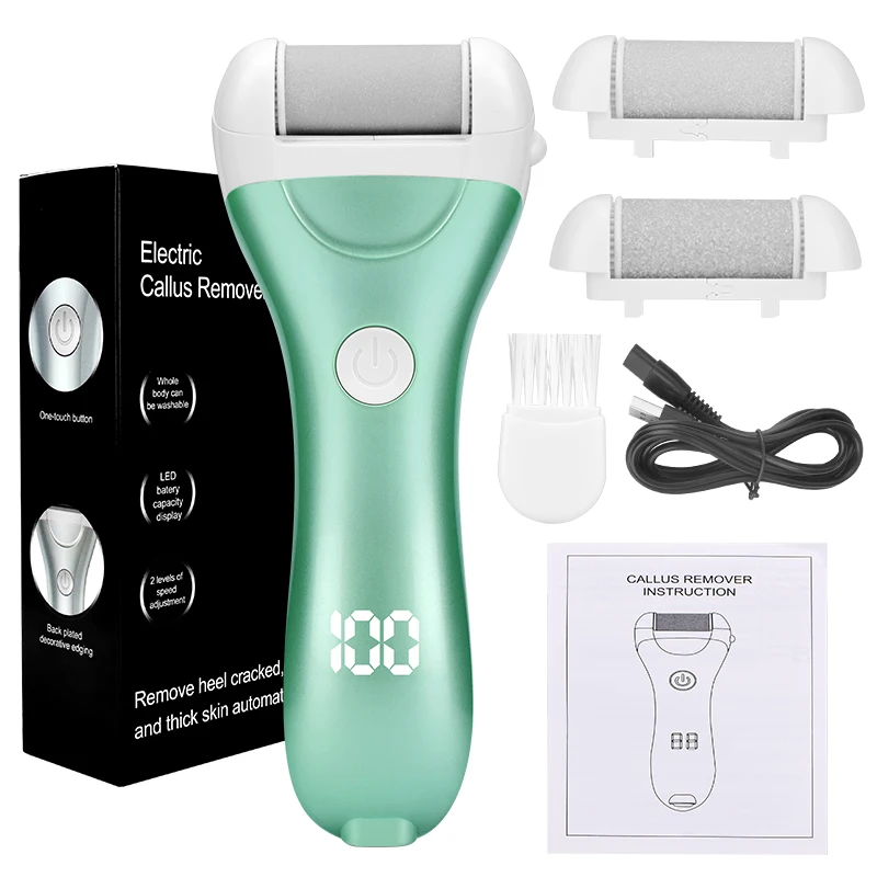 Foot-File Pedicure-Tools Heels Grinding Hard-Skin-Callus-Remover Dead Professional Electric