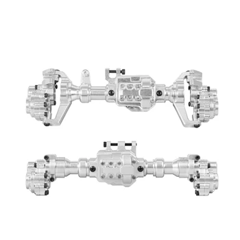 

CNC Metal Alloy Front Rear Axle Housing Cover Assembly for 1/10 RC Crawler Car TRX4 RC Car Upgrade Parts