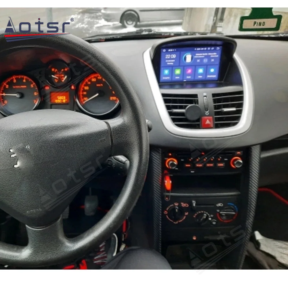 Android 11.0 Car Radio For Peugeot 207 2007-2014 Stereo Touch Screen  Autoradio DSP Multimedia Player GPS Navigation With Carplay - AliExpress