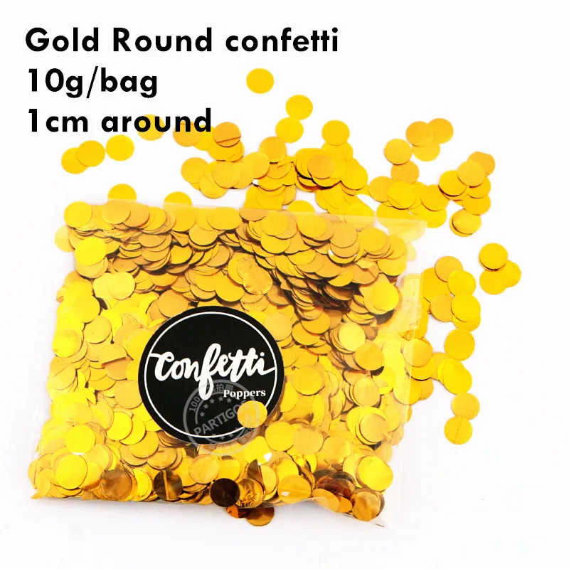 gold round confetti 10 шт. 10 дюймов прозрачные латексные воздушные шары с кристаллами и пузырьками DIY конфетти воздушные шары вечерние свадебные декоративные цветные конфетти - Color: gold round confetti