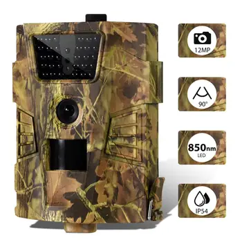 

2PCS/LOT 12MP 1080P Trail Hunting Camera Wildcamera Wild HT001B Night Version Wildlife Scouting Cameras Photo Traps Track