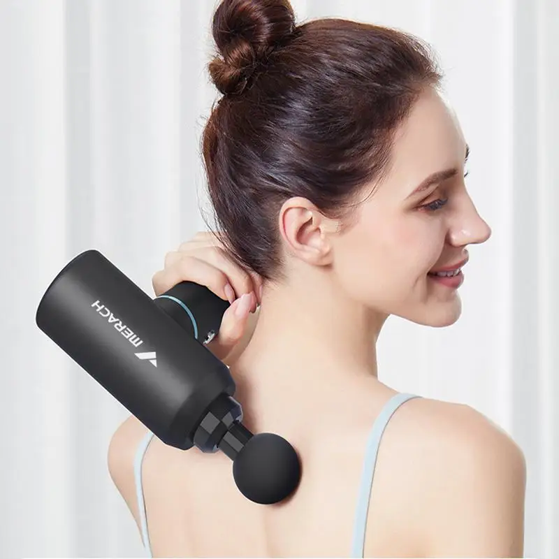 MERACH MR-1526 глубокое мышечное Расслабление тишина высокочастотная вибрация массаж-g un 220V медицинский Массажер для физиотерапии