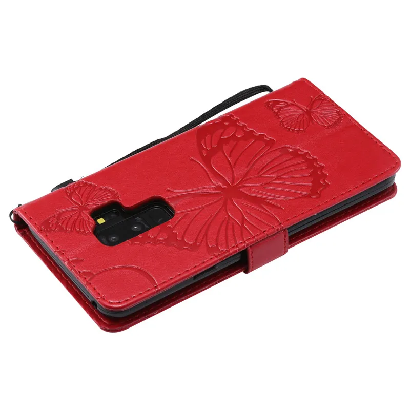 Кожаный чехол с бабочкой флип чехол для Honor 7A 7C Pro 8C 8X 6A 6X7X10 P Smart для huawei P20 P10 P8 P9 9 Lite Mini Коврики 10 20 Lite