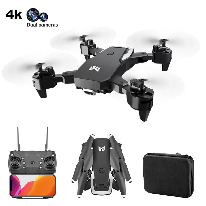 Квадрокоптер KK6 складной Профессиональный с двойной камерой 4K Hd и поддержкой Wi-Fi |