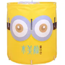 Взрослая Складная Ванна бочка, Детская ванна бочка, ванна бочка, утолщение Ванна бочка, бытовая Ванна B