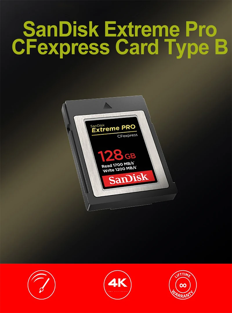 SanDisk CFexpress TypeBカード 128GB | www.jarussi.com.br