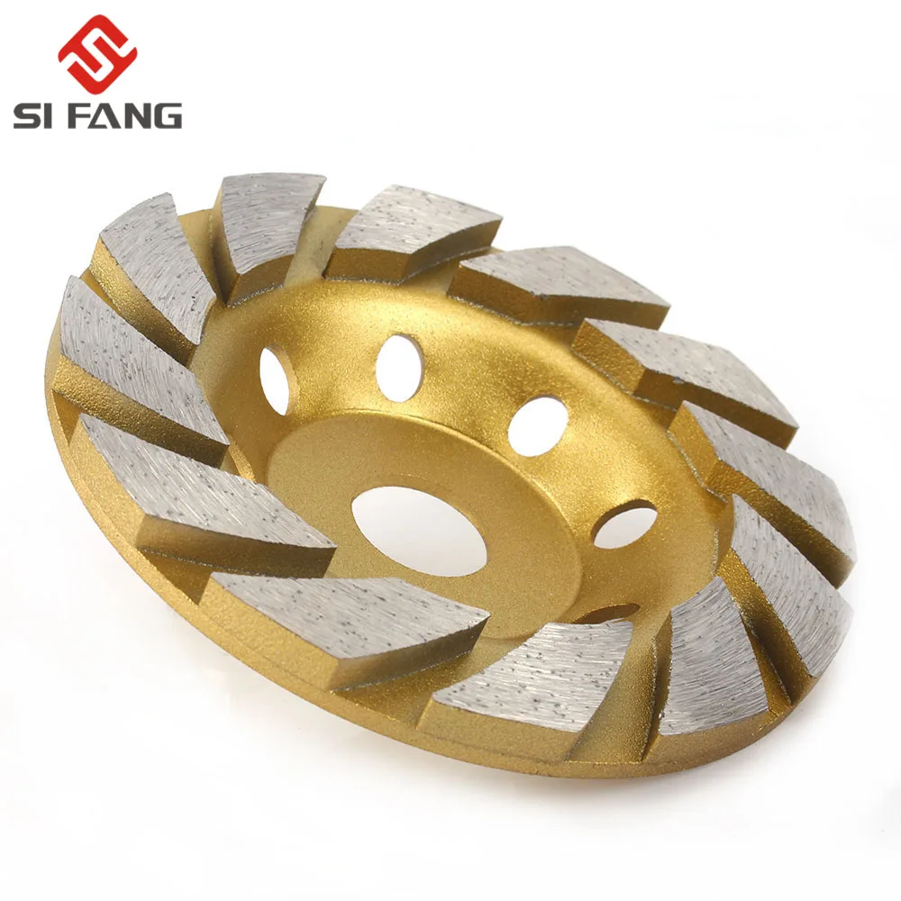 100/125/150/180mm Diamond Grinding Wheel Disc Wood Carving Disc Bowl Shape Grinding Cup Concrete Granite Cutting Power Tool