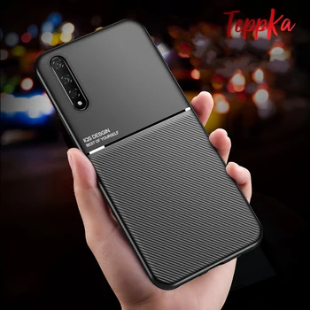 Перейти на Алиэкспресс и купить ДЛЯ VIVO V17 Neo Z5X Z5 V15 Z1 Pro Z5i чехол с магнитной наклейкой силиконовый чехол для телефона VIVO IQOO Pro IQOO Neo чехол