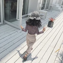 Стиль детская одежда Дети Твердые Цвет Повседневное Модная одежда для детей, Детская мода для девочек, универсальная бутон Фонари трусики/штаны на подгузник для детей