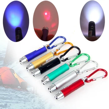 

7.3cm x 1.3cm 2 in 1 BeamLaser Light Pointer for Work Teaching TrainingRedPen Laser Pointer Mini led Flashlight