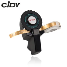 Черный цвет MoTex E101 принтер мини DIY Ручная Совместимость для dymo 3D тиснение ручная лента ручная машинка надпись машина