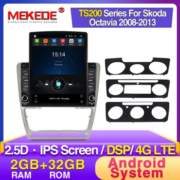 

MEKEDE 1024x768 9.7" Tesla screen Android car multimedia Player radio gps navi For Skoda Octavia 2008-2013 A5 IPS 4cores no dvd