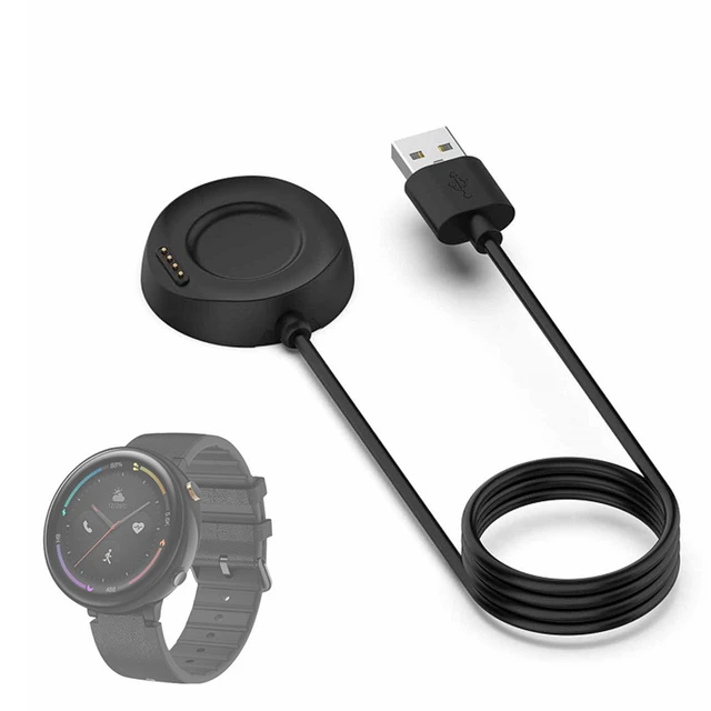 Smartwatch Dock Charger Adapter USB Charging Cable for Amazfit Nexo Watch  A1807 A1817 Sport Smart Wristwatch