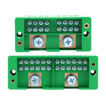 

Unipolar Splitter Junction Box Retardant Metering Cabinet Wire Terminal Block 50PB