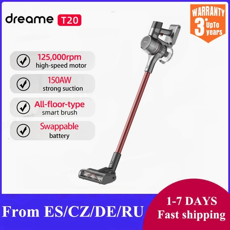 Dreame T20 Handheld Cordless Vacuum Cleaner Intelligent Allsurface