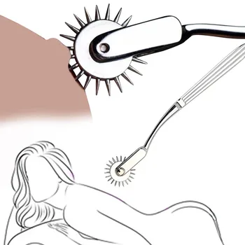 BDSM Bondage Adult Games Sex Toys For Woman Nipple Tickler Metal Wheel Slave Fetish Clitoris Orgasm Penis Stimulator No Vibrator 1