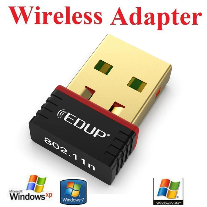 

802.11n 150Mbps Nano-sized wireless wifi USB Adapter PC Network Card 2.4Ghz Adapter Lan USB Ethernet Receiver AC Wi-fi Dongle