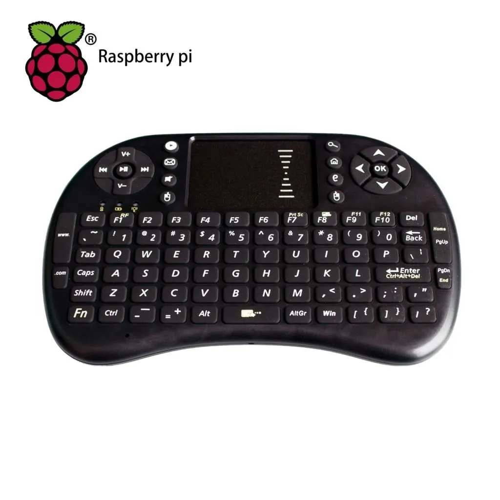 Raspberry Pi 3 Mini Keyboard 2.4G Wireless Handheld with Touchpad Mouse For Orange PC Android TV | Электронные компоненты и