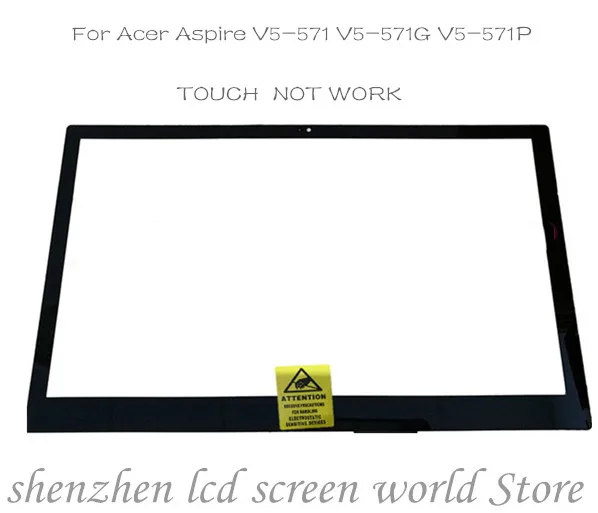 Новинка 15 6 для Acer Aspire V5 571 v5 531 571P 571PG стеклянный сенсорный экран с цифровым
