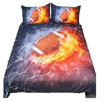 

Duvet Cover Bedding Sets bed sheets and Pillowcases Bed Sheet Twin Queen King Teenager Baseball Print
