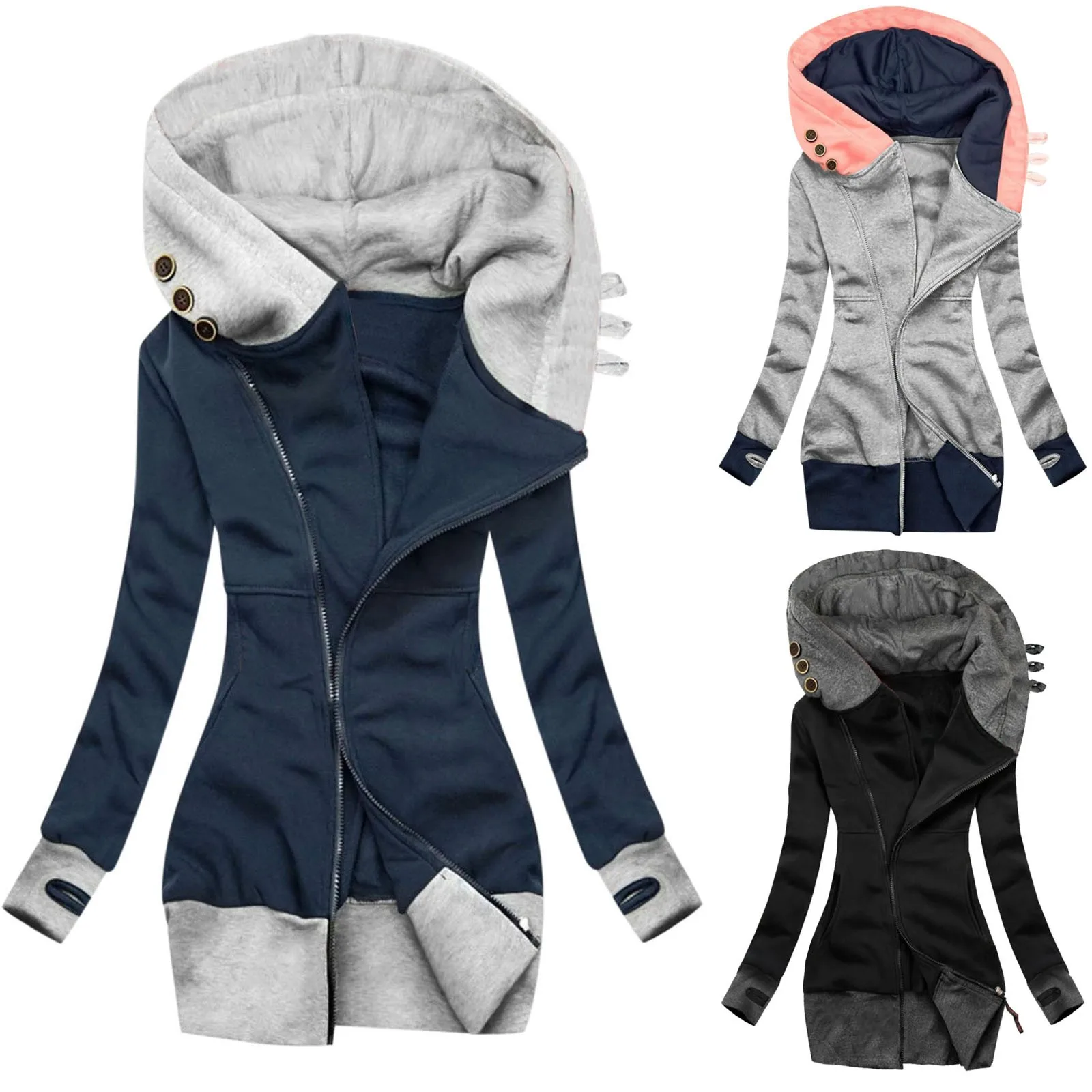 Women’s New Design Hooded Jacket – Miggon