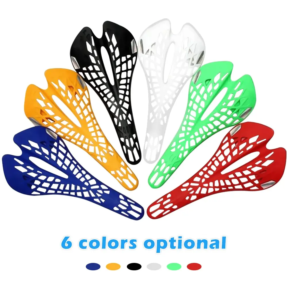 Super Light Plastic Bicycle Saddle VERTU Bicycle Saddle Mountain MTB Bike Saddle Seat 6 Colors PVC Cushion Sillin Bicicleta 2021