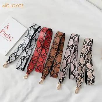 

PU Leather Snake Belt Bags Strap Accessories for Women Fashion Adjustable Shoulder Handbag Strap Decorative Bag Accessories