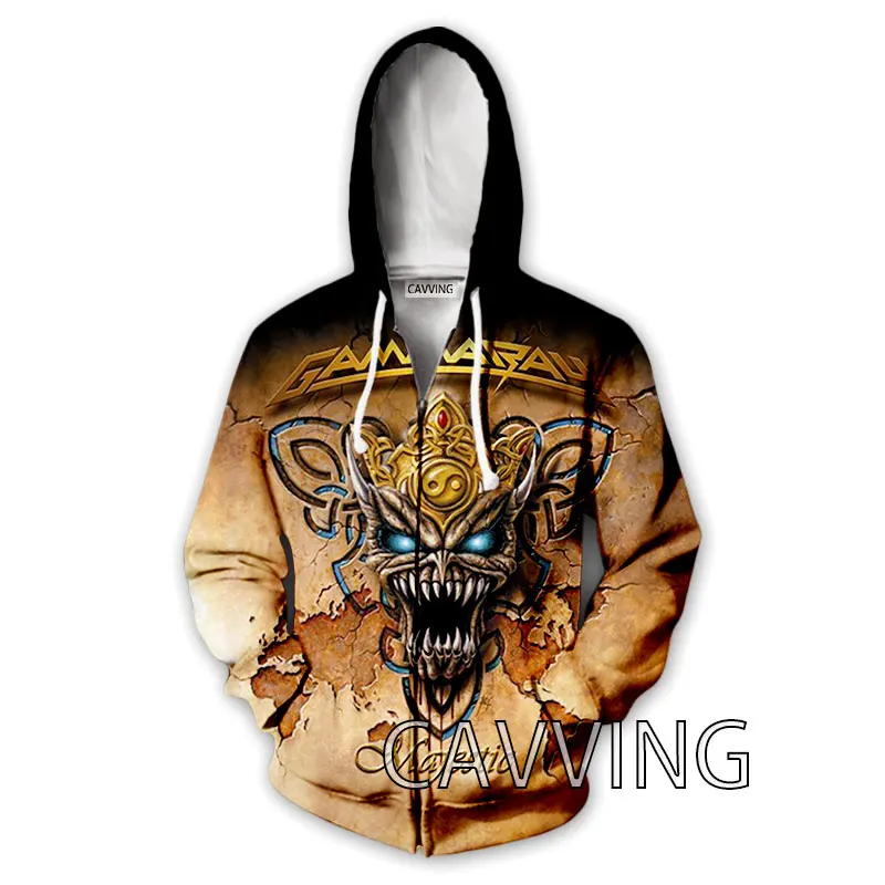 Felpe Con Cappuccio Con Cerniera Gamma Ray Rock Con Stampa 3D Di Nuova Moda Felpe Con Cappuccio Con Zip Felpe Con Cappuccio Harajuku Felpe Hip Hop K01