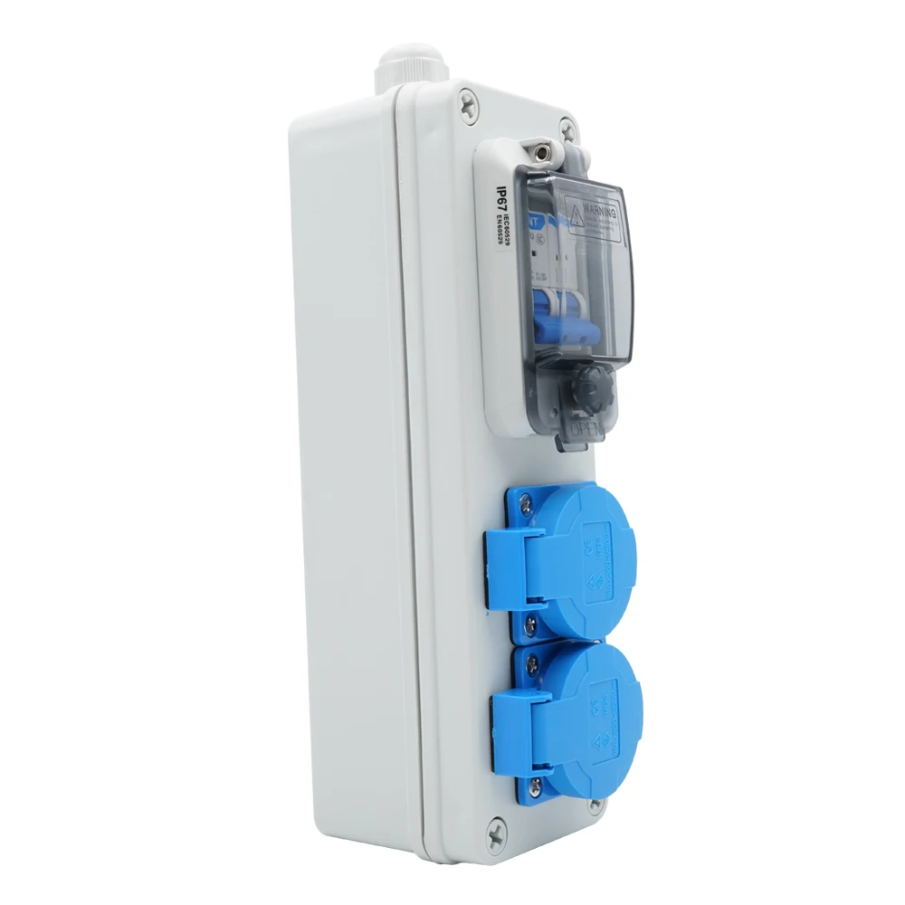 Economical Waterproof Electrical Box,16A Outdoor Waterproof Socket Box,IP65 Waterproof Switch Box, IP54 Multi-Function Socket