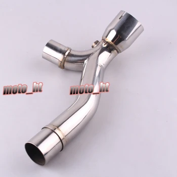 

Motorcycle Catalytic Converter Cat Eliminator Mid Decat Y Style Exhaust Pipe Muffler For Suzuki K9 GSXR1000 GSXR 1000 2009 2010