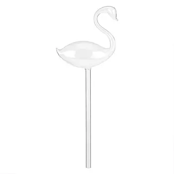 

Birds Shape Clear Glass Self Watering Durable Mini Transparent Plant Watering for Garden Plant Watering Device