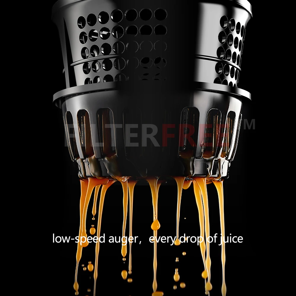 Baratos Exprimidor de prensa en frío masticar lento extractor de 7 niveles fácil de limpiar filterfree innovat Quiet Motor de gran diámetro MIUI PRO 2018