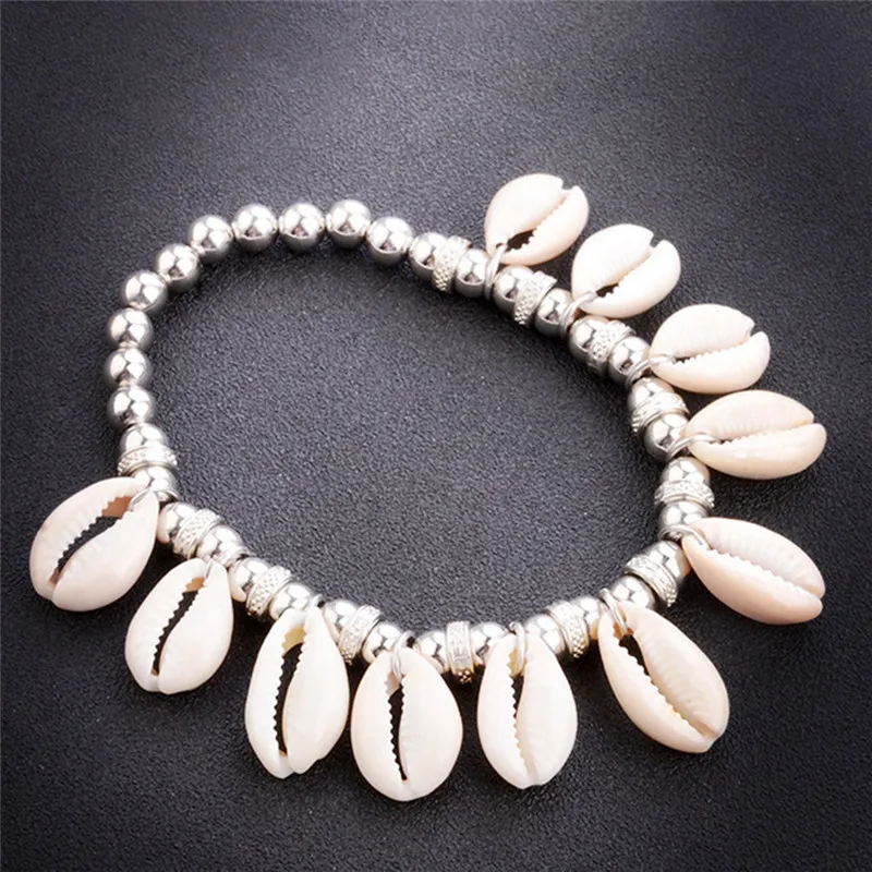 Vintage Bohemia Woven Bead Shell Ankle Bracelets For Women Sindlan Anklet Boho Beach Accessories Foot Jewelry Vintage Bohemia Woven Bead Shell Ankle Bracelets For Women Sindlan Anklet Boho Beach Accessories Foot Jewelry