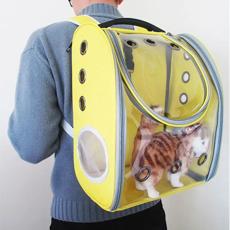 

Cat Carrier Backpack Space Pet Carrier Backpack for Small Dog 517D
