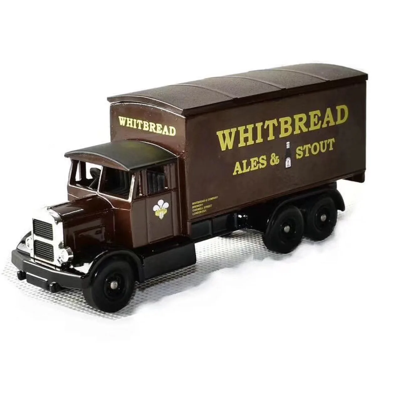 Lledo, Лондон Whitbread пиво шестиколесный грузовик сплава Модель автомобиля голый автомобиль