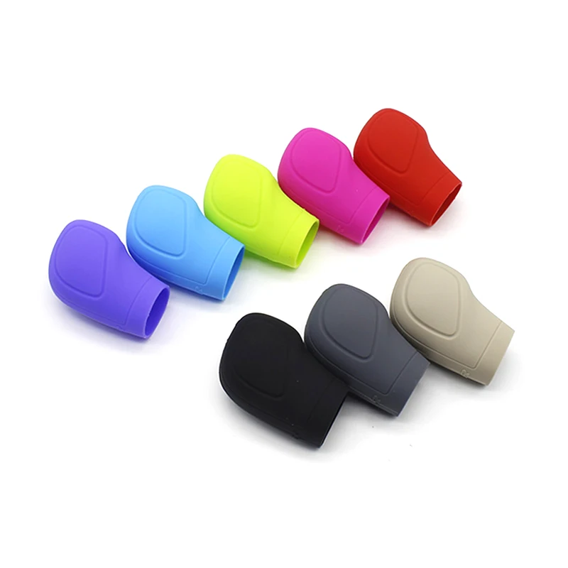 

Universal Car Silicone Case Gear Head Shift Collars Shift Knob Grip Cover Shift Lever Silicone Cover Auto Decoration Accessories