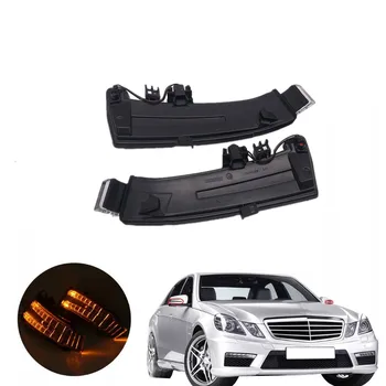 

2PCS Car Rear View Mirror Turn Signal Light For Mercedes-Benz W204 W212 W221 07-13 LED Indicator Blinker Lamp