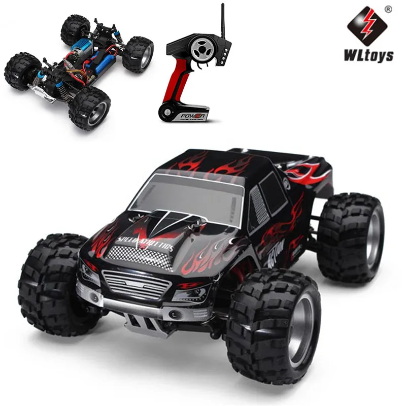 Радиоуправляемый автомобиль 1:18 Wltoys A979 2 4 ГГц 4WD Радиоуправление для бездорожья