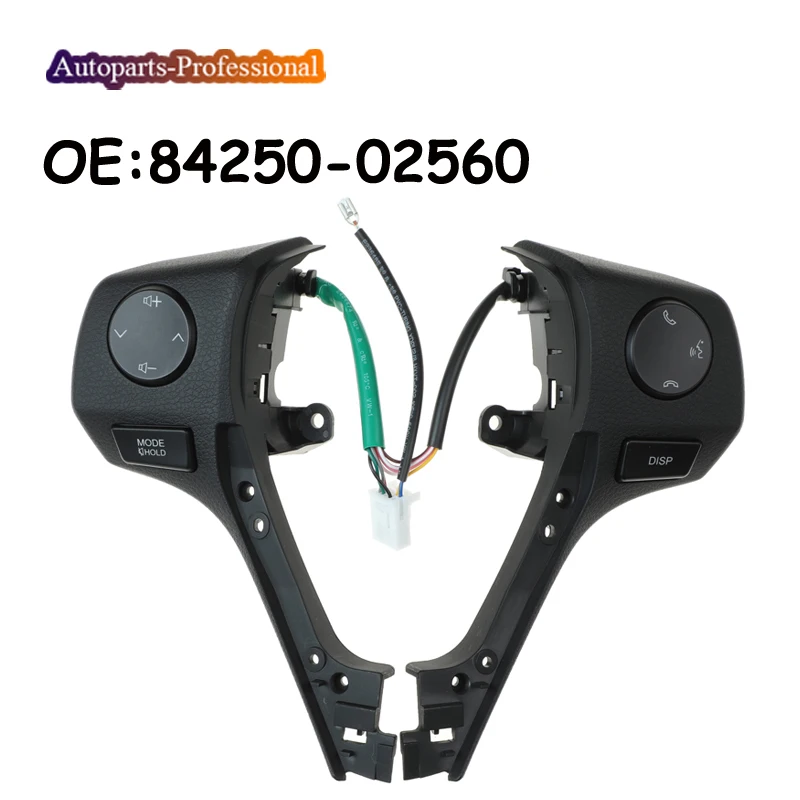 

Кнопки для автомобиля Toyota Corolla 2014, 2015, RAV4, Bluetooth, кнопка управления аудиосистемой на рулевом колесе, 84250-02560, 8425002560