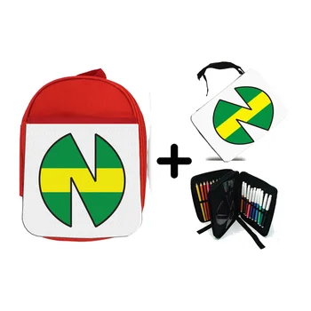 

PACK BACKPACK NETWORK AND LOGO hard CASE NEW TEAM OLIVER school
