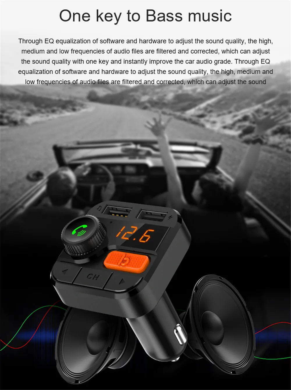 5 в 3.4A Автомобильный MP3-плеер Музыкальный Аудио Bluetooth Hands-free fm-передатчик беспроводной двойной USB автомобильный Aux зарядное устройство передатчик BT82D
